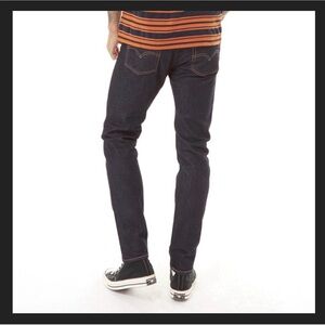 Levi's Men’s Slim Fit Jeans in Dark Indigo Blue